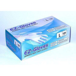 EZ-Gloves, Powder-Free Latex Gloves, Size L OK1207 